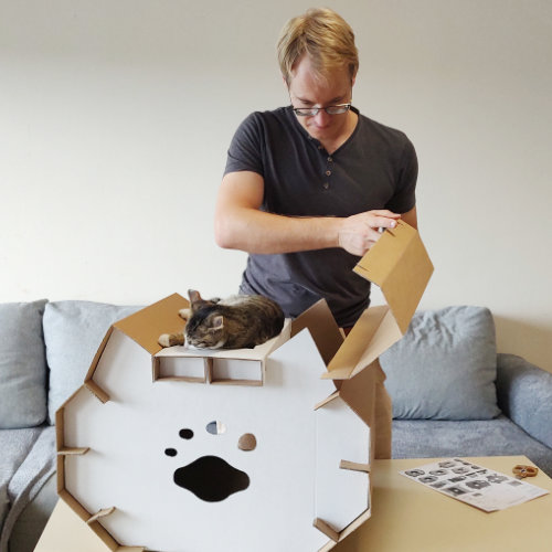 Die Seitenteile der 2ten Seite lassen sich genau wie die andere Seite einfach einsetzen.