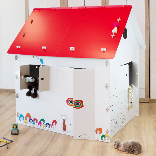 Unser Haus vom Nikolaus ist perfekt zum spielen und individualisieren. Perfekt für die kalte Jahreszeit um einen gemütlichen Tag drinnen zu verbringen.