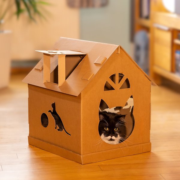 Katzenhaus aus Karton vom Hersteller kaufen